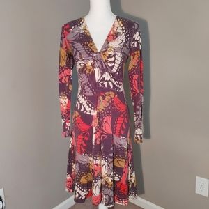 CAbi Jersey Cotton Butterfly Dress #217